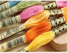Cotton Embroidery Thread Skeins - Filo per Ricamo DMC OneRoom French