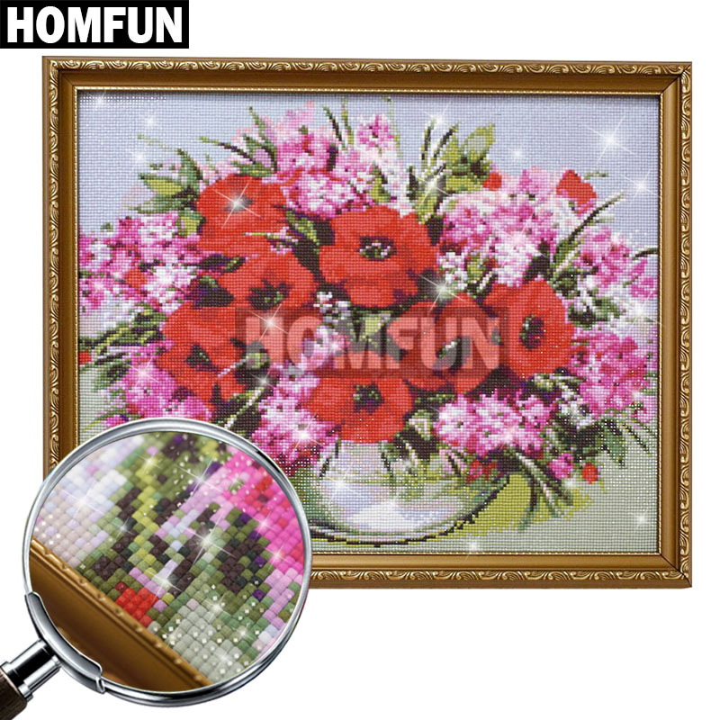 HOMFUN Pieno Quadrato/Rotondo  - 5D Diamond Painting Kit Full Drill recensione e prezzo