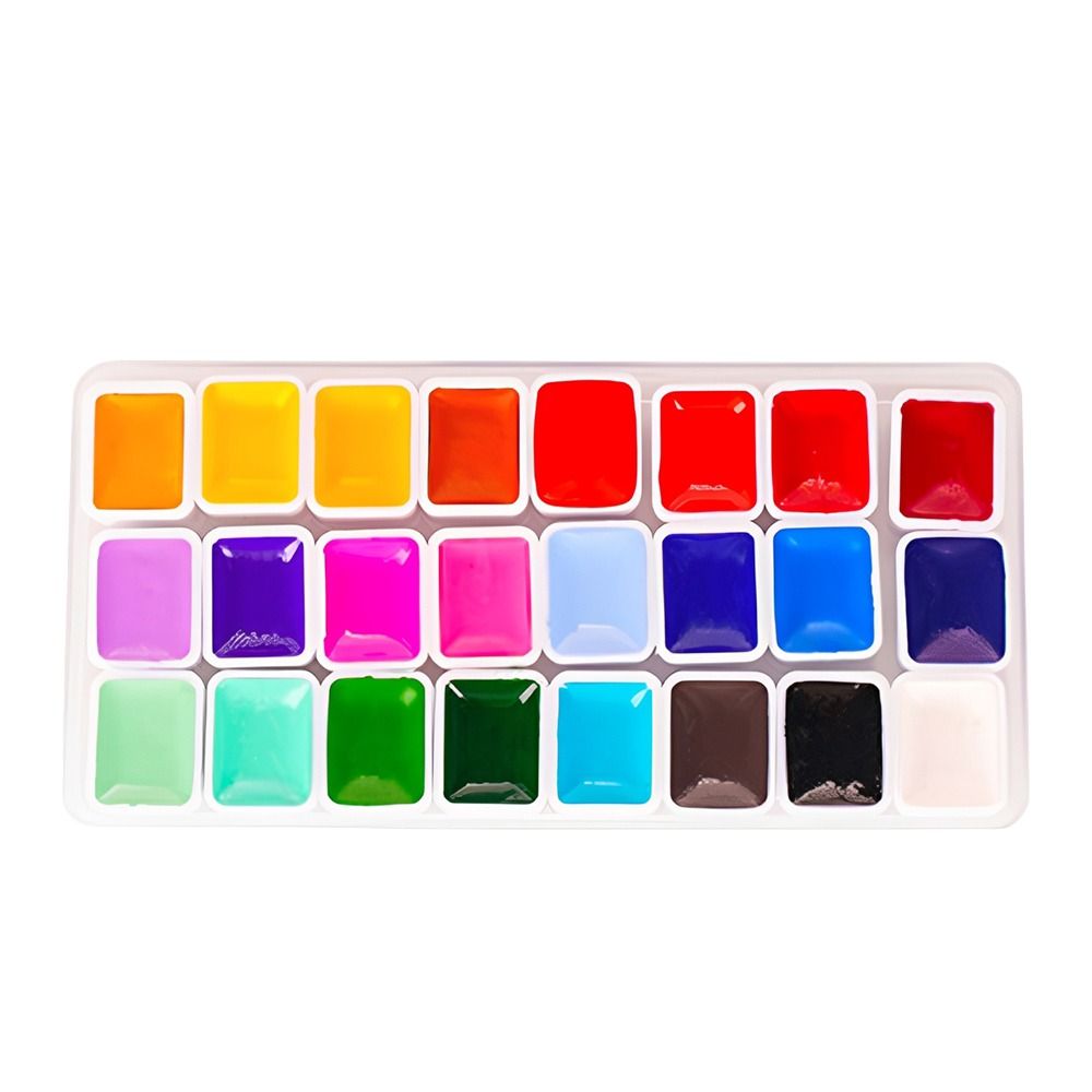 Set di 24 colori di acquerelli - Watercolor Paint Set Solid Pigment recensione e prezzo