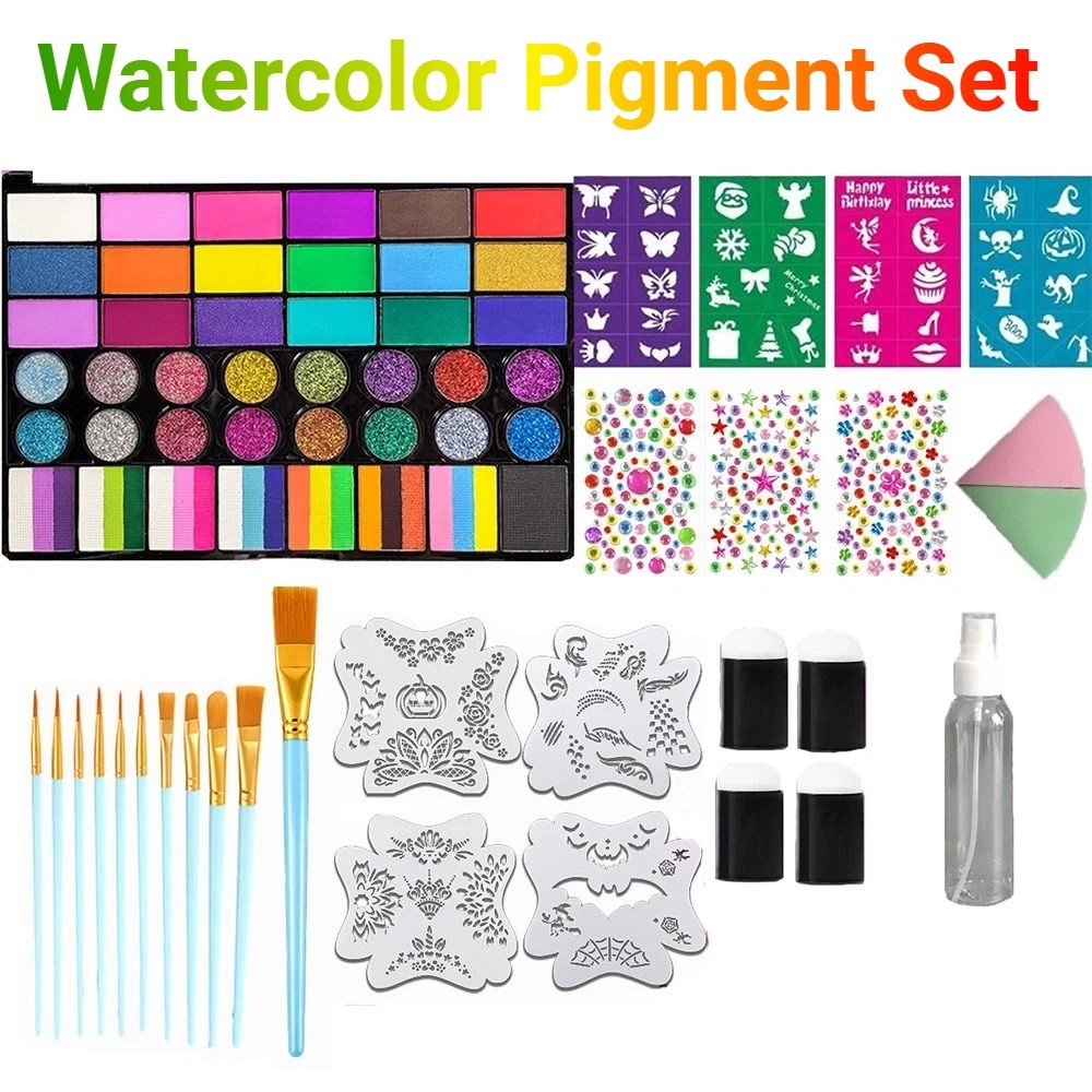 Set di 42 Colori ad Acquerello - Watercolor Paint Set Solid Pigment recensione e prezzo