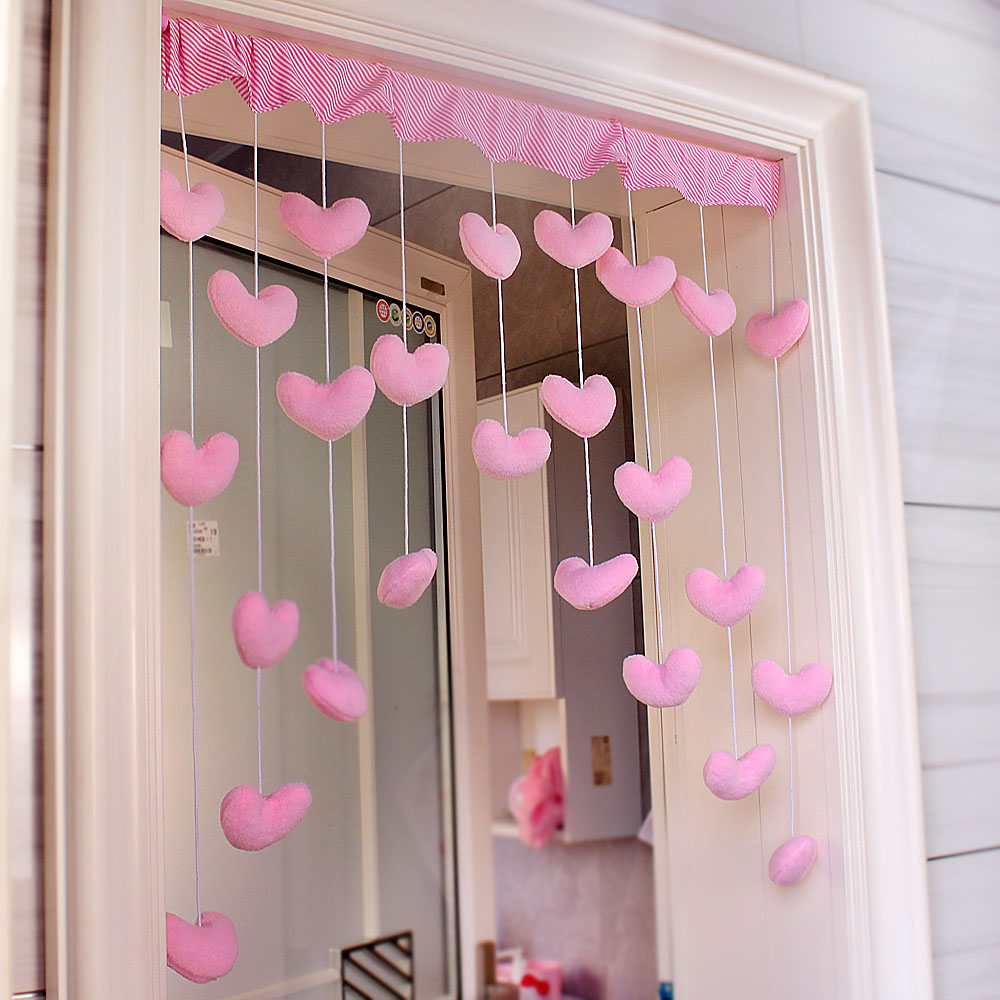 Kawaii Pink Heart Tende per po - Beading recensione e prezzo