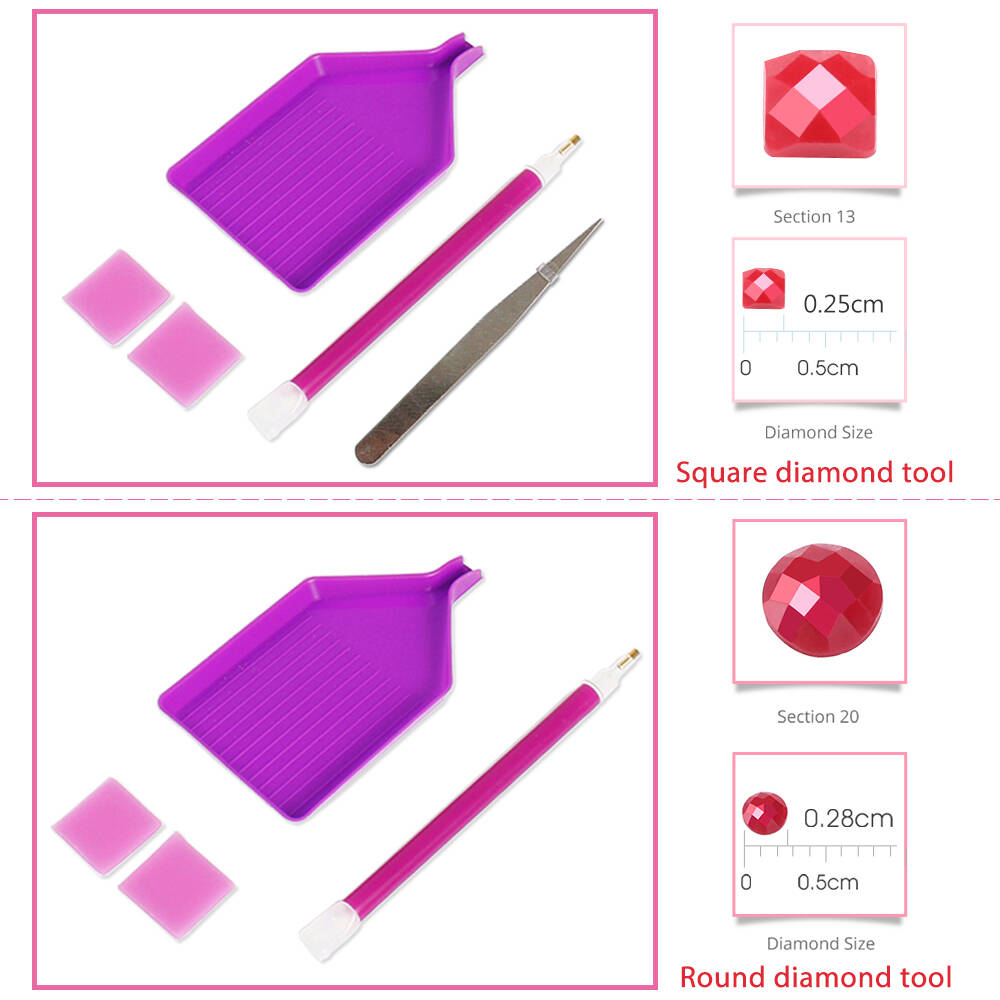 Mosaico di Diamanti a Forma di - Painting Supplies recensione e prezzo