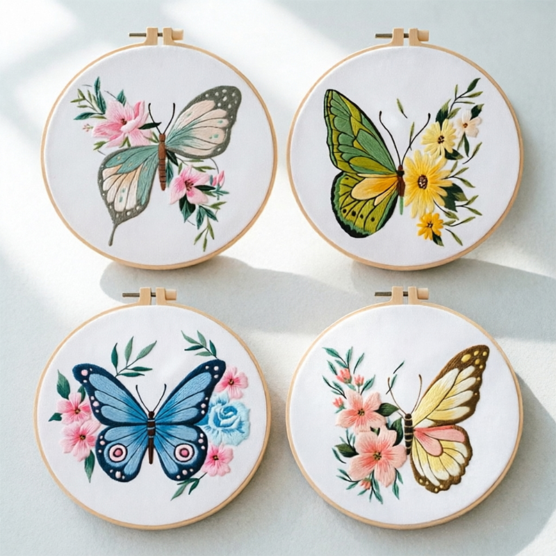 1 pezzo Kit Ricamo Farfalla 20 - Embroidery recensione e prezzo