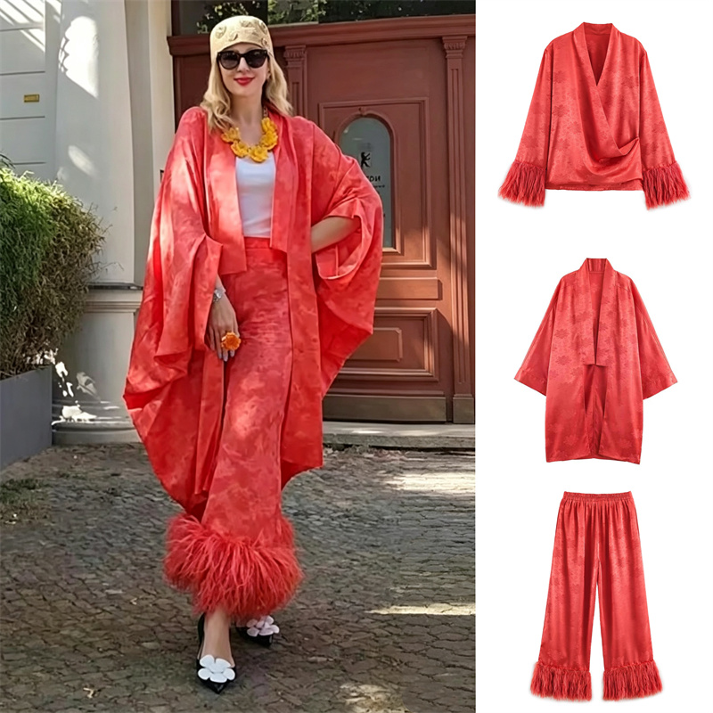 Kimono da donna in raso jacqua - Embroidery recensione e prezzo