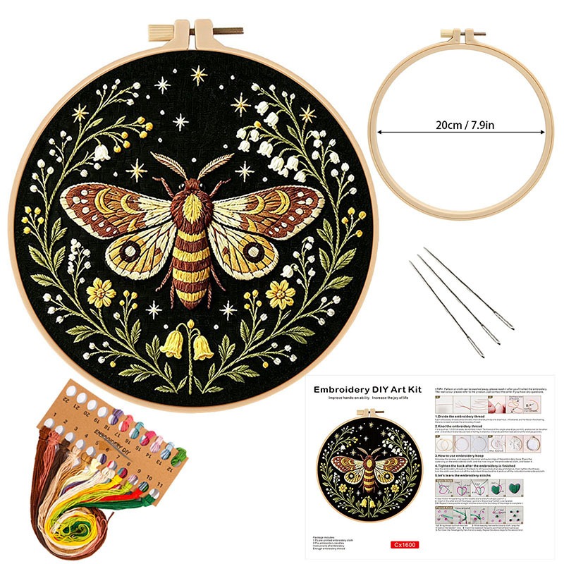 Kit Fai-da-Te per Ricamo a Pun - Cross Stitch Stamped Kits Beginners recensione e prezzo