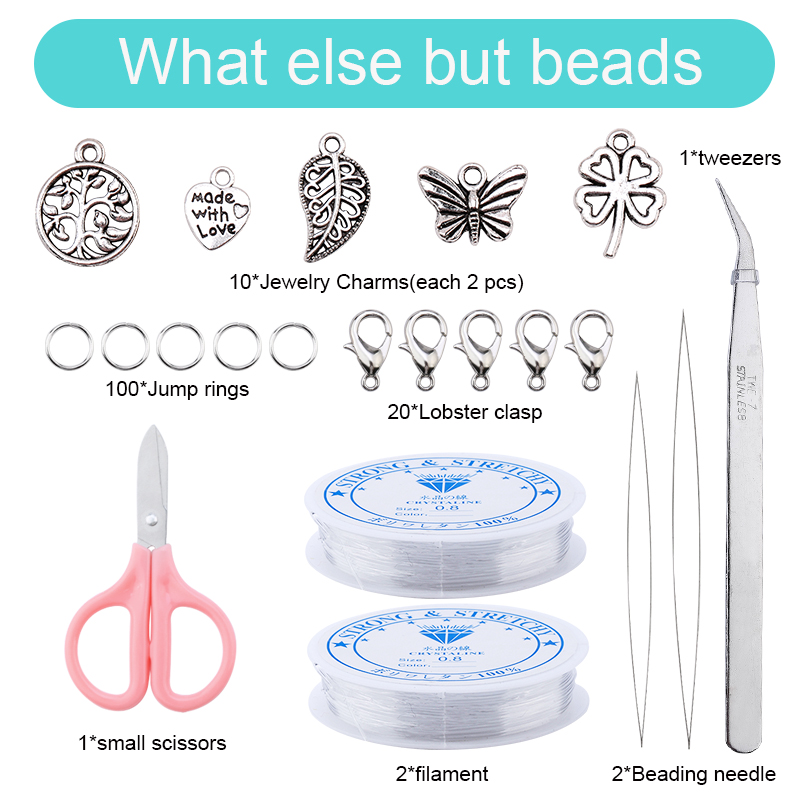 20000pcs Kit per la creazione  - Glass Seed Beads 2Mm Jewelry Making recensione e prezzo