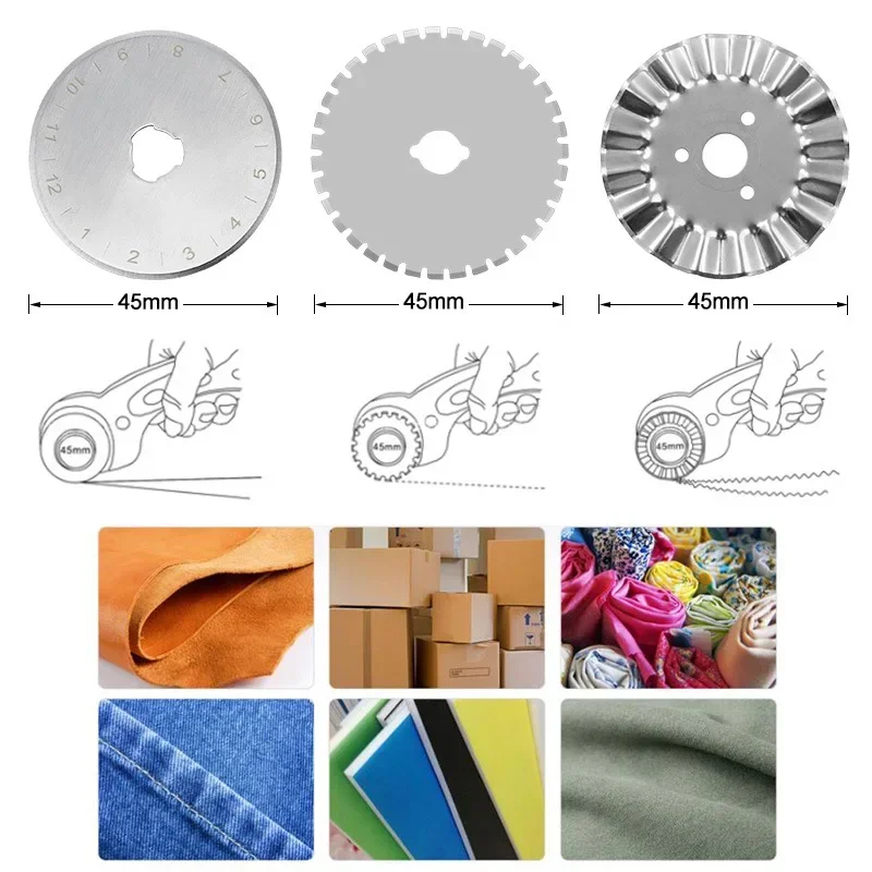 Coltello a ruota a rulli da 45 - Rotary Cutter For Fabric 45Mm recensione e prezzo