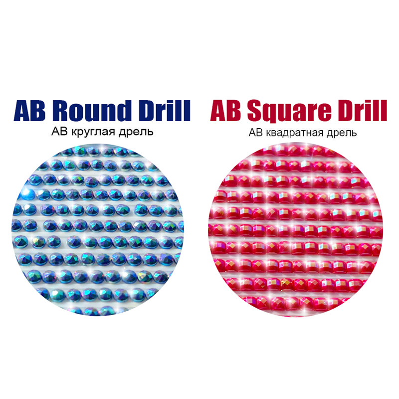 HOMFUN AB 5D pittura diamante  - 5D Diamond Painting Kit Full Drill recensione e prezzo