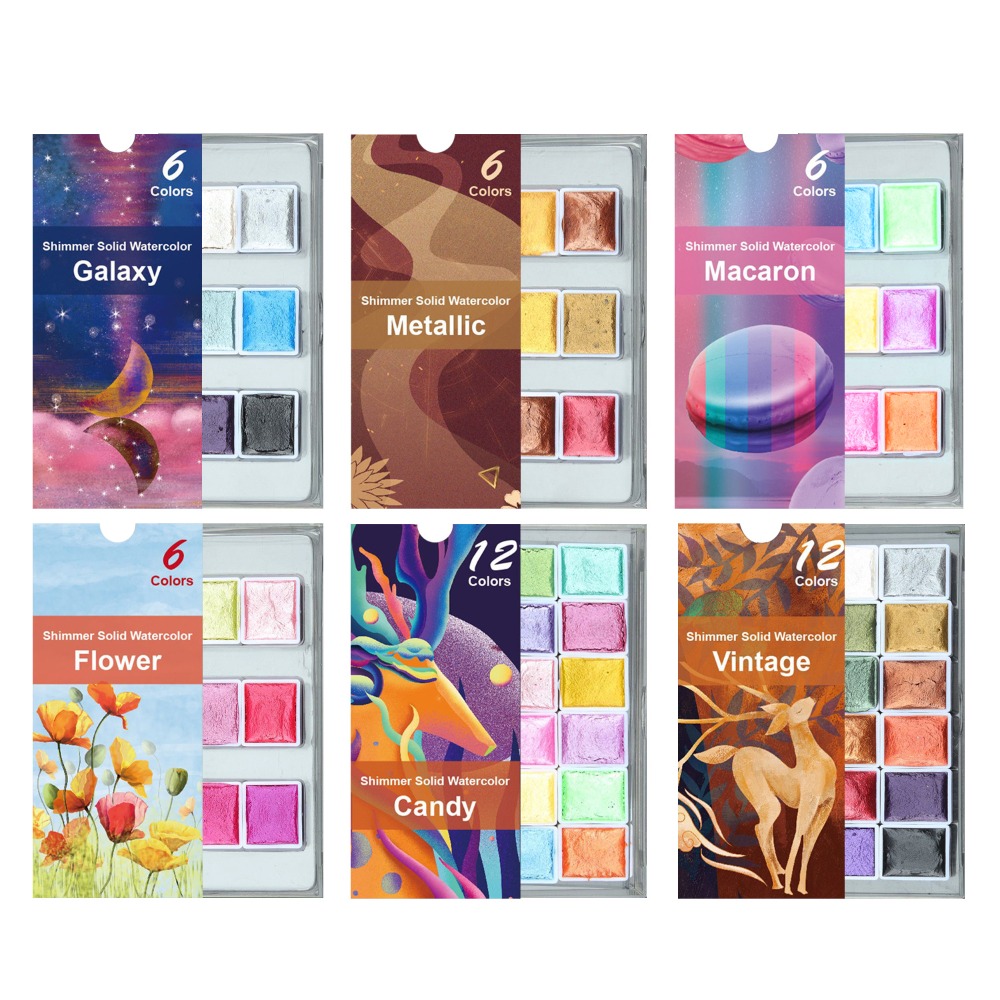 Set di colori ad acquerello so - Watercolor Paint Set Solid Pigment recensione e prezzo