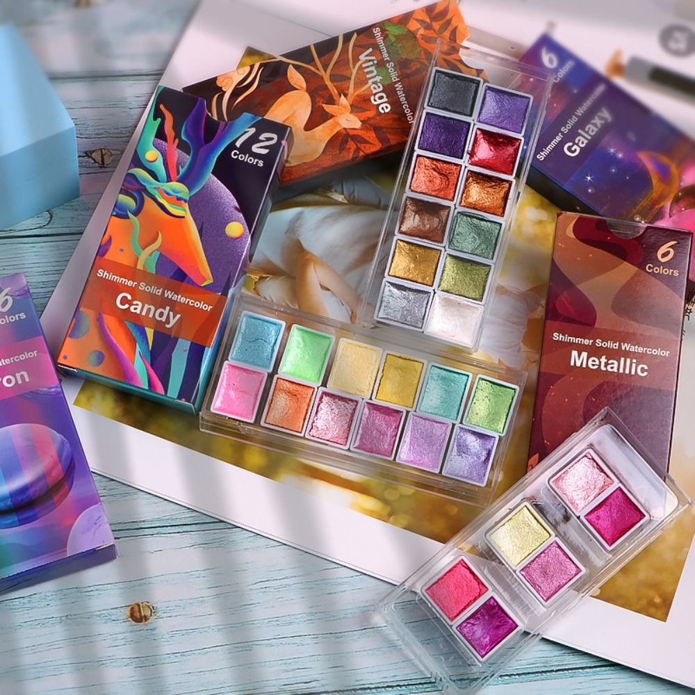 Set di colori ad acquerello so - Watercolor Paint Set Solid Pigment recensione e prezzo