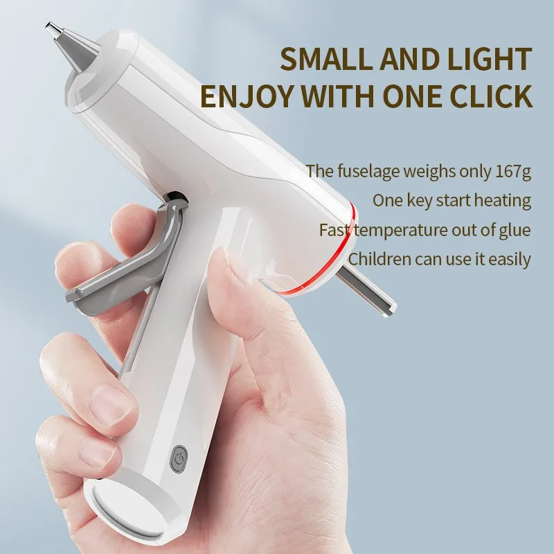 Mini Pistola per Colla a Caldo - Hot Melt Glue Gun Cordless recensione e prezzo