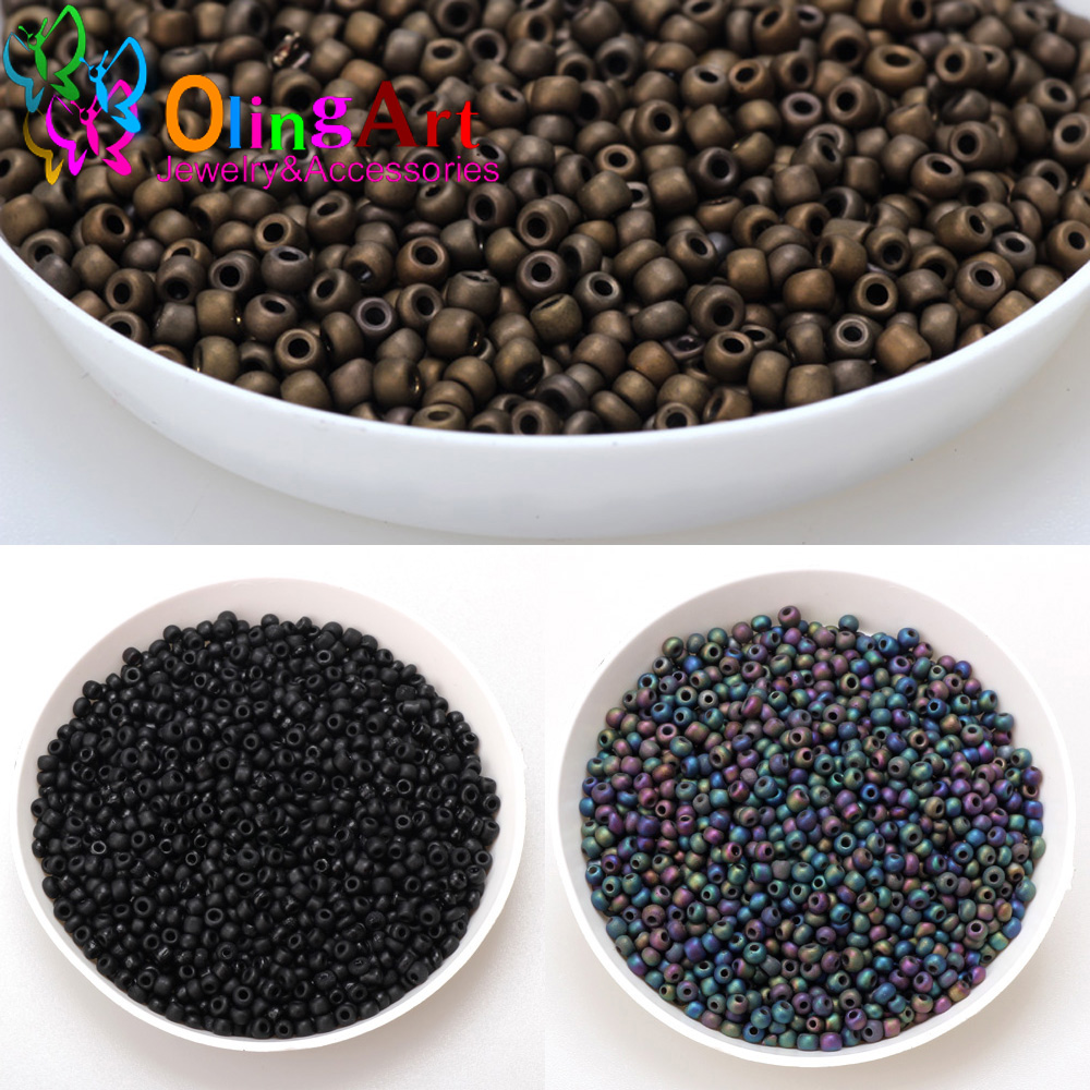2mm 3mm 4mm Placcatura Perline - Glass Seed Beads 2Mm Jewelry Making recensione e prezzo