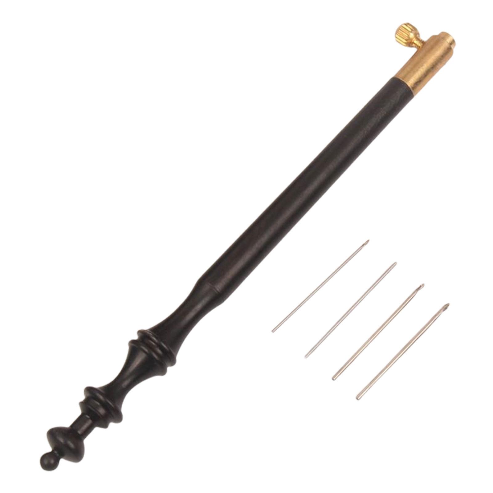 Kit di uncinetti e aghi per ri - Wooden Crochet Hooks Ergonomic Handle recensione e prezzo