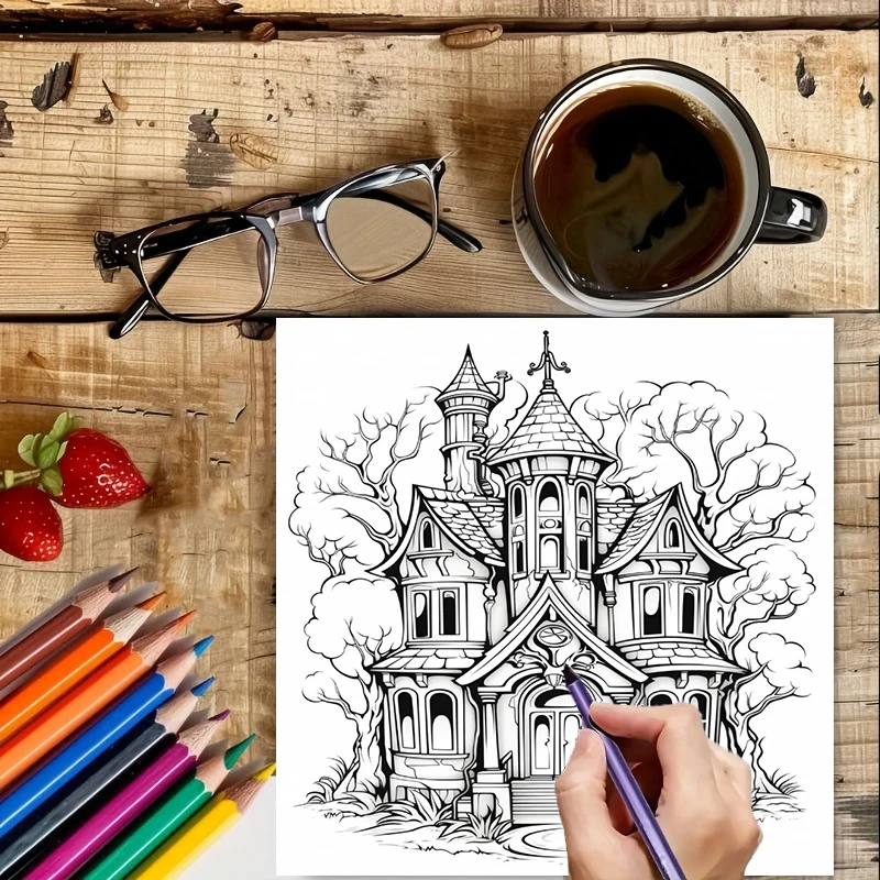 Libro da colorare per adulti a - Painting Supplies recensione e prezzo