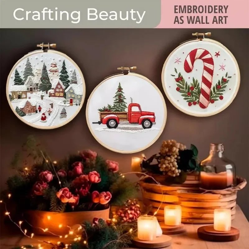 Kit di avvio per ricamo a mano - Cross Stitch Stamped Kits Beginners recensione e prezzo