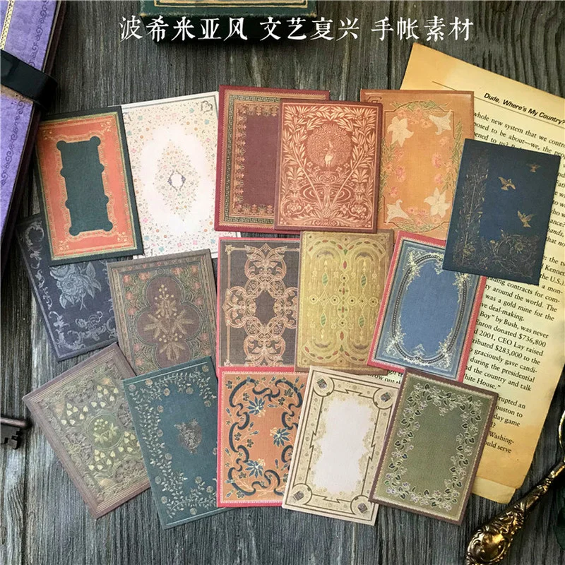 16 Pezzi di Carta Vintage Bohé - Vintage Junk Journal Scrapbooking Paper recensione e prezzo