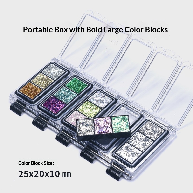 Set di 15 Colori per Pittura D - Watercolor Paint Set Solid Pigment recensione e prezzo