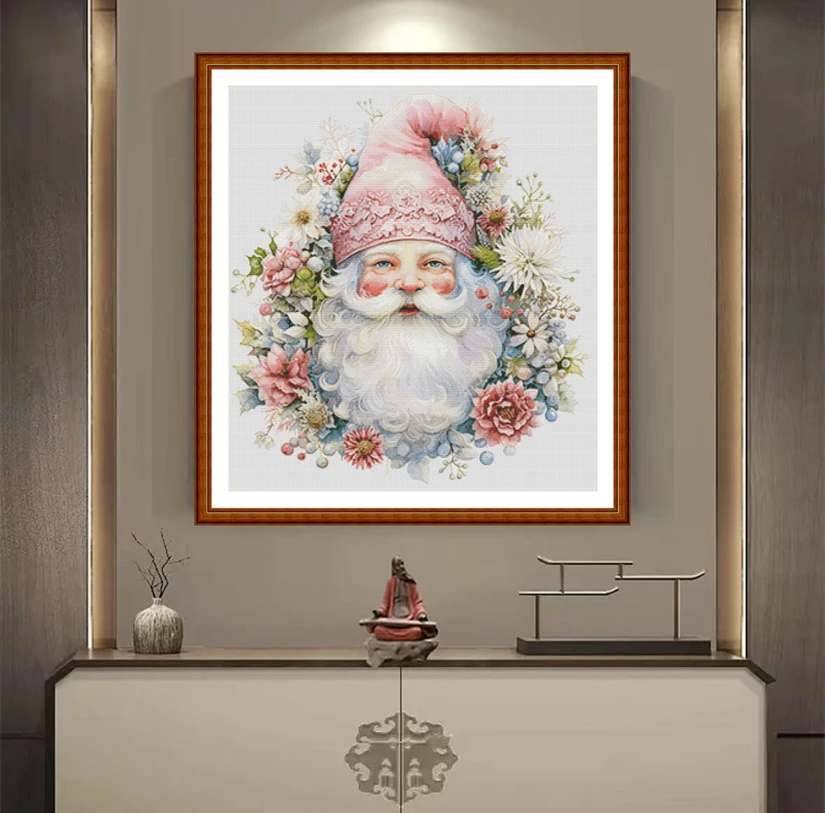 [ZZ4491- Flower Ball Dwarf] Ki - Cross Stitch Stamped Kits Beginners recensione e prezzo