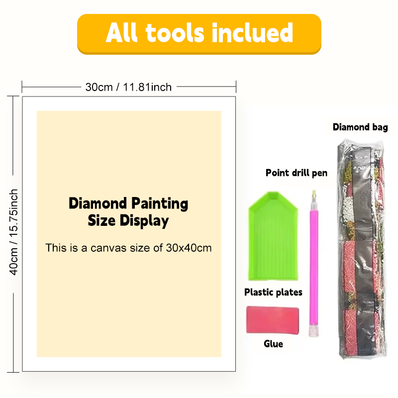 Pittura Diamante 5D Fai da Te, - 5D Diamond Painting Kit Full Drill recensione e prezzo