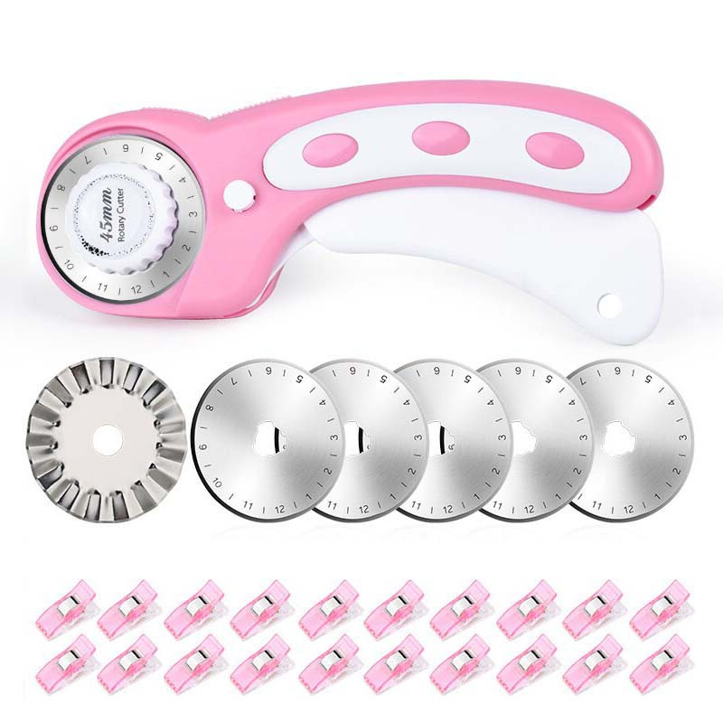 Set di frese rotanti rosa - Ki - Rotary Cutter For Fabric 45Mm recensione e prezzo